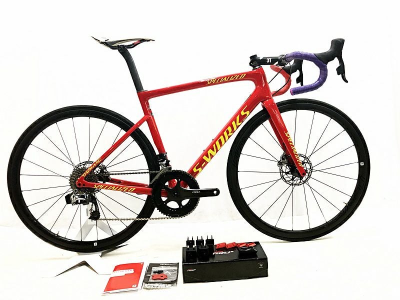 【引き取り限定】ターマックSL6油圧DISC 2022年52サイズ レッド スペシャライズド SPECIALIZED ターマック TARMAC SL6 SPORT 2022 49