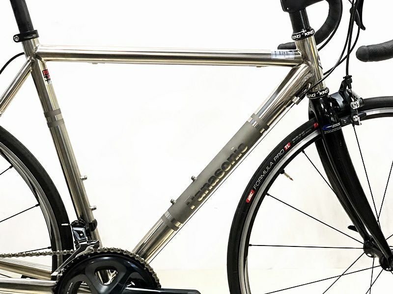Panasonic ORDER チタンフレーム ロードバイク Ultegra BLOG ホビーライダーに最適の一台◎しなやかさx◎バネ感x◎軽さを