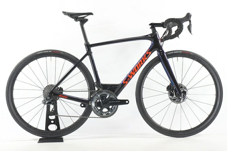 ■SPECIALIZED S-WORKS COLUMBUS スペシャライズド エスワークス コロンバス 20速 赤 カーボン シマノ 105 ロードバイク 自転車 札幌発★ ◇◇訳アリ）スペシャライズド SPECIALIZED エスワークス S-WORKS