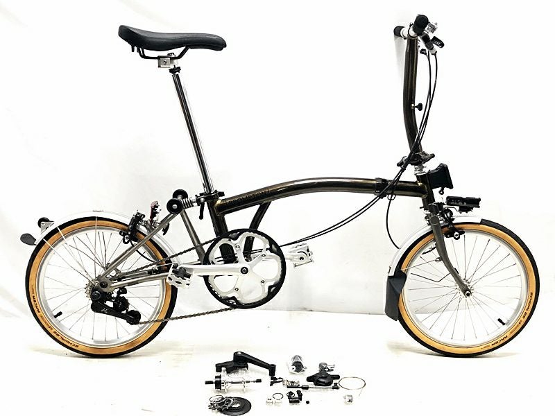 16インチ 折り畳み自転車  BROMPTON ブロンプトン M1L 【引取限定・現状渡し】三重県 BROMPTON ( ブロンプトン ) 折りたたみ自転車 G Line with Roller