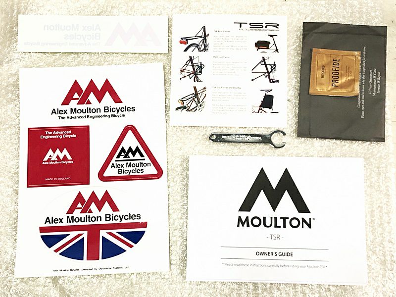美品 アレックスモールトン ALEXMOULTON TSR 2020年 分割式フレーム