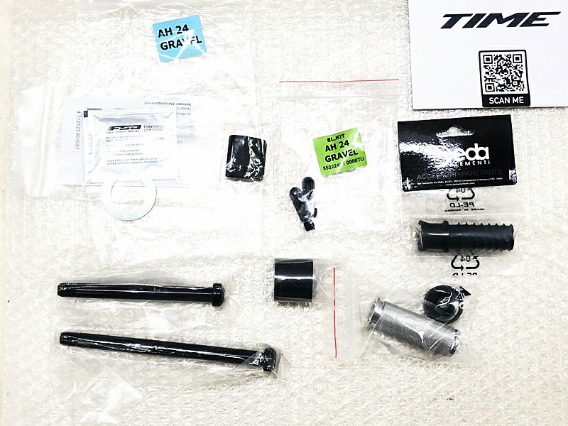 未使用品 タイム TIME ADHX グラベルロード フレームセット 2022~2023
