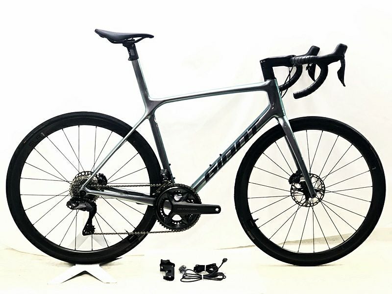 【美品 送料込】GIANT ロードバイク TCR SL1 ULTEGRA グレー 当サイト限定 完成車 BIG SALE】○美品 ジャイアント GIANT TCR