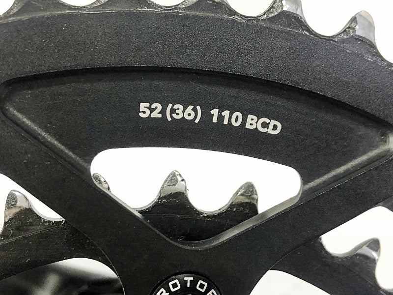 プライスダウン開始】ローター ROTOR 3D30 noQチェーンリング PCD110mm
