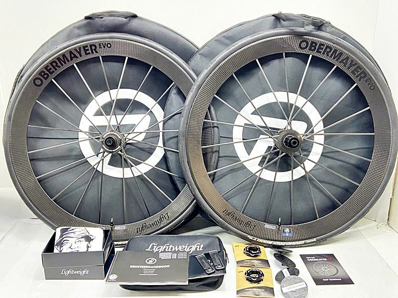 超美品 ライトウェイト LIGHTWEIGHT OBERMAYER EVO DISC SCHWARZ