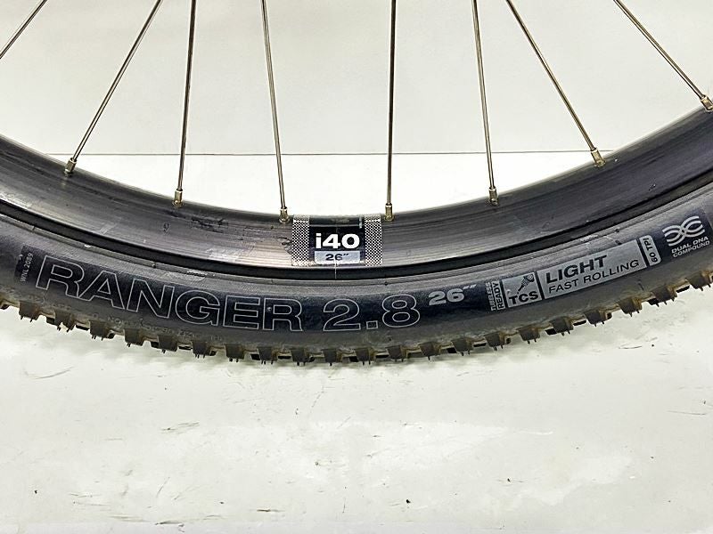 WTB/PAUL STi40 Rim/PAUL THRU-AXLE hub ホイールセット シングル