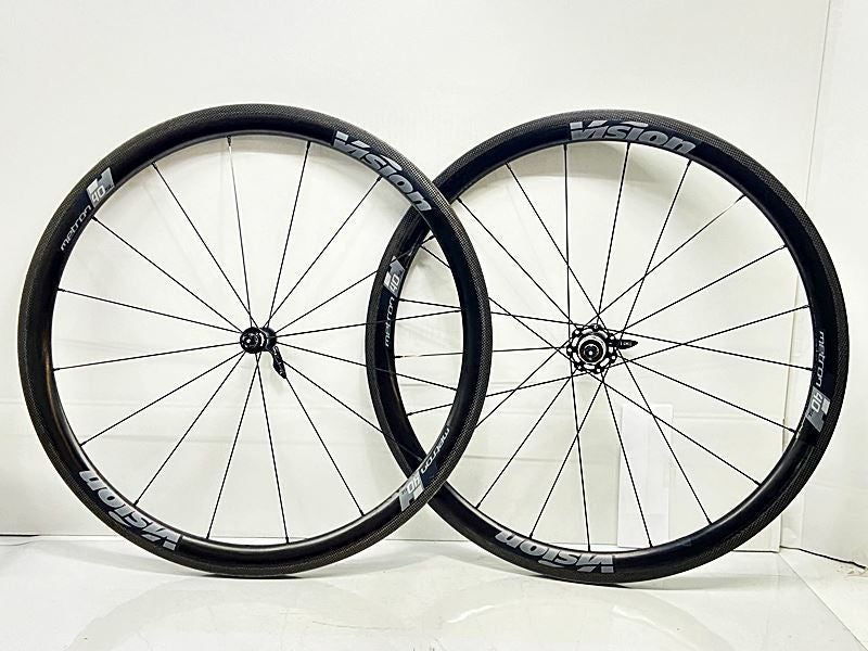 VISION メトロン カーボンホイール 80mm リム チューブラー 11速 プライスダウン開始】ヴィジョン VISION メトロン METRON40 SL