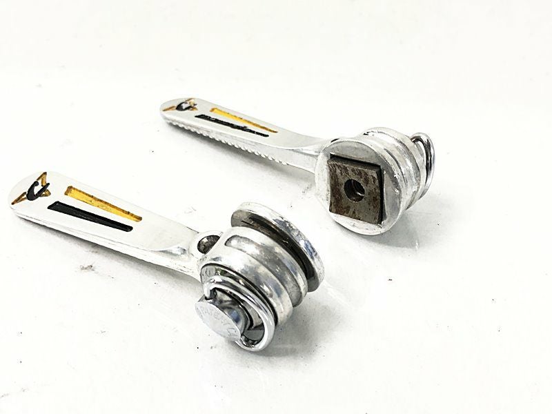 CAMPAGNOLO SUPER RECORD ダブルレバー Campagnolo Super Record WRL Shift-Brake Levers with Calipers. Flat