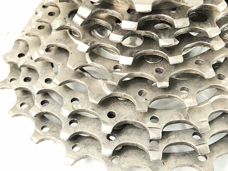 DURA-ACE 7700 9速スプロケット 12-27 新品から100km走行 IS537 シマノ SHIMANO デュラエース DURA-ACE CS-7700 スプロケット 9S