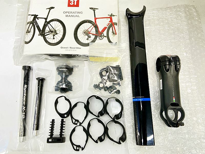 3T strada due disc エアロロード フレームセットのみ 3T・STRADA DUE