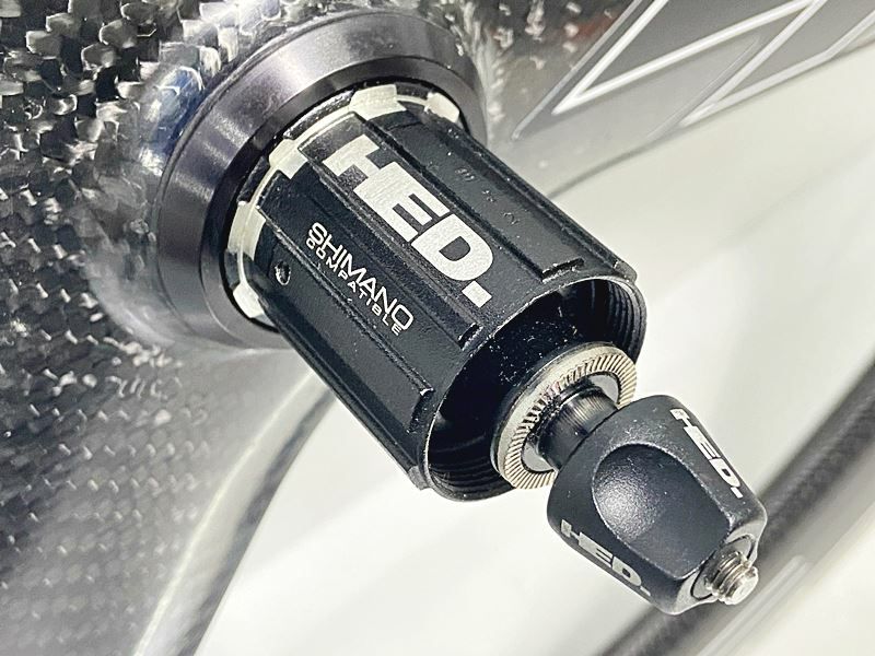 訳アリ ヘッド HED H3+ バトンホイール ホイールセット シマノフリー