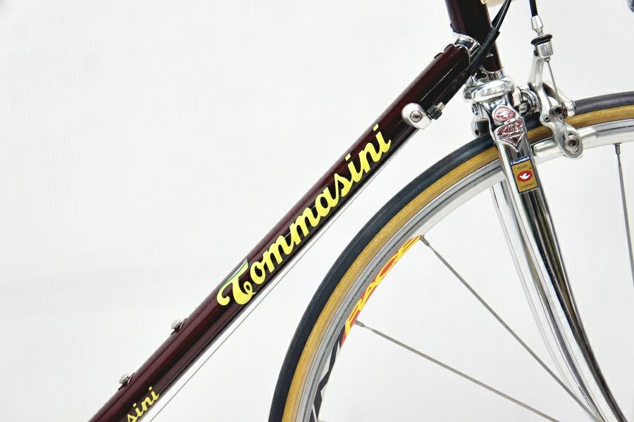 ▽▽トマジーニ TOMMASINI テクノ TECNO 年式不明 クロモリ ロード
