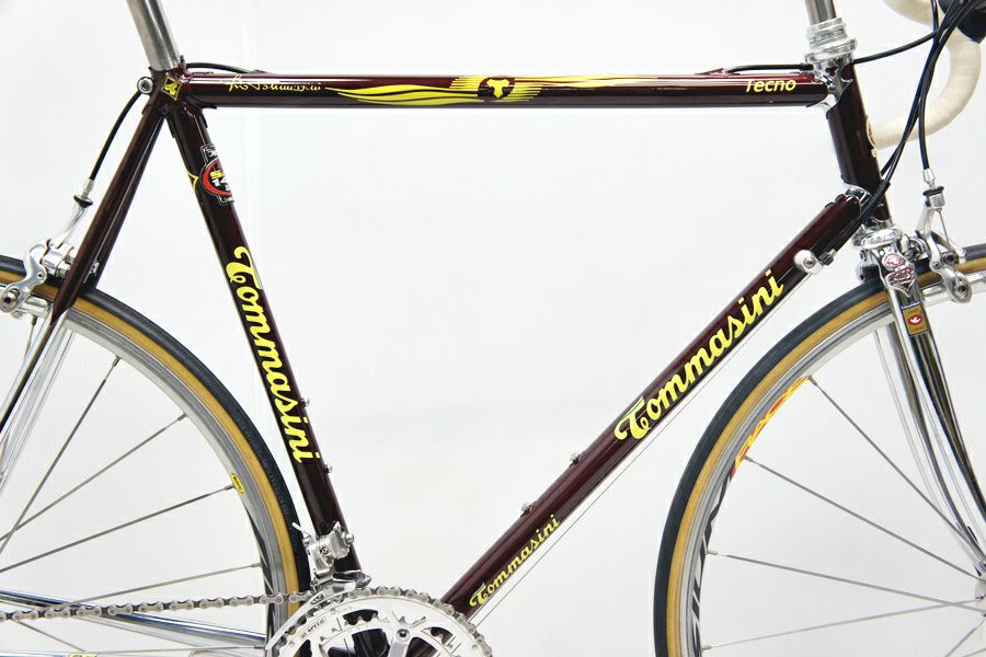 ▽▽トマジーニ TOMMASINI テクノ TECNO 年式不明 クロモリ ロード