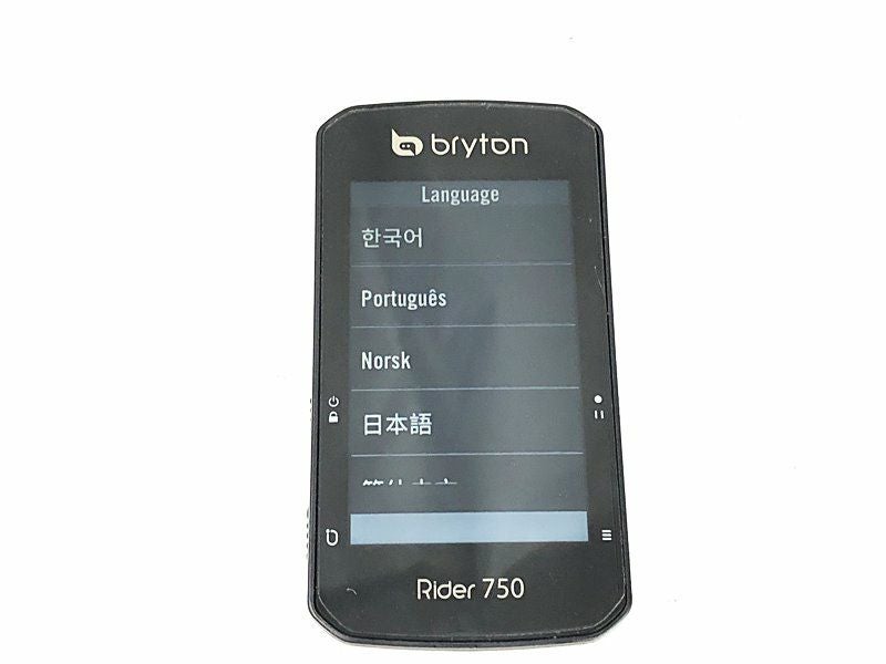 訳アリ ブライトン bryton ライダー 750 RIDER 750 サイクル