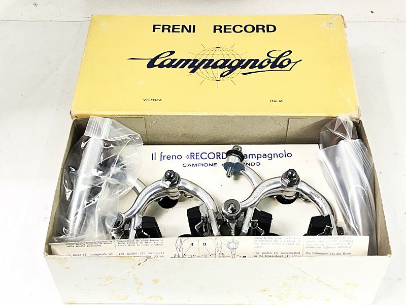 Campagnolo Nuovo Record ブレーキキャリパーセット 未使用品 カンパニョーロ CAMPAGNOLO ヌーボ レコード ブレーキ