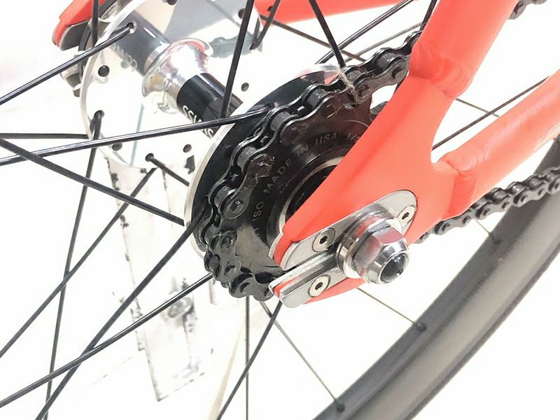 【2024年購入】LEADER 721TR リーダー ピストバイク オレンジ M 超美品 リーダーバイク LEADER BIKES 721TR 2021年 シングルスピード