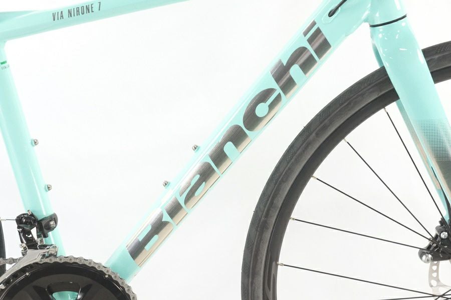 整備済 Bianchi ﾋﾞｱﾆﾛｰﾈ7 105仕様 美品 ビアンキ BIANCHI ヴィア ニローネ VIA NIRONE 7 2020 50 シマノ 105
