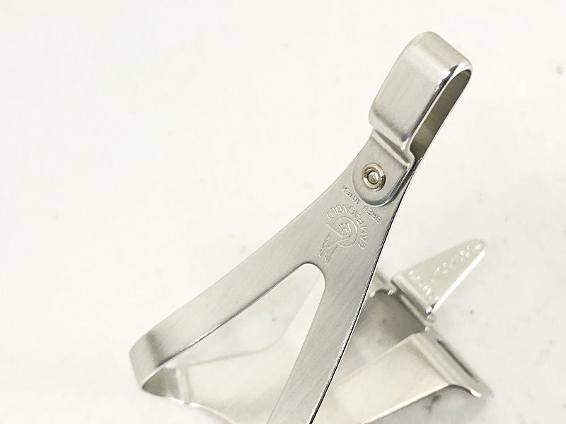 未使用品 カンパニョーロ CAMPAGNOLO 軽合製 トゥクリップ FEAMAPIEDI