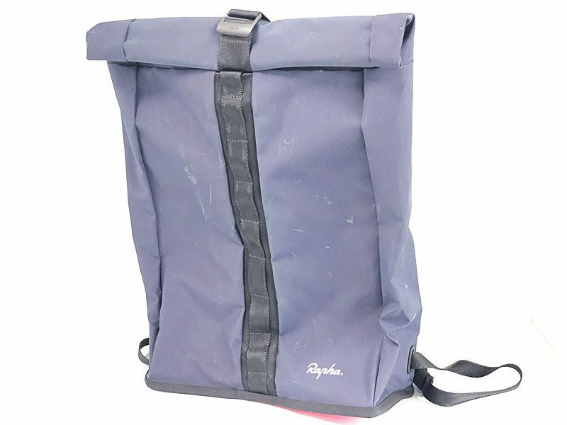 ラファ PAPHA ロールトップ バックパック ROLL TOP BACKPACK ネイビー