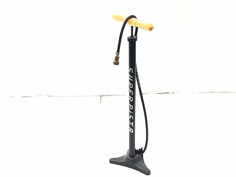 SILCAスーパーピスタ 60.1 アダプター付き(新品、未使用) プライスダウン開始】シリカ SILCA スーパーピスタ フロアポンプ