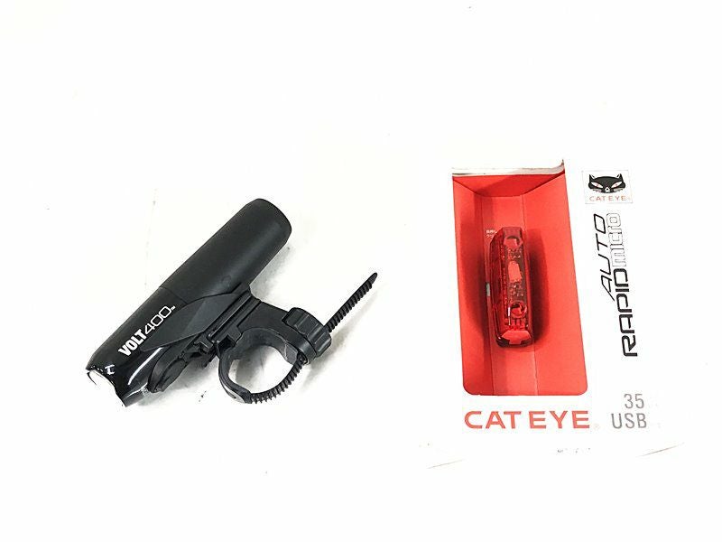 CATEYE キャットアイ VOLT400 & RAPID miniライトセット VOLT400 / RAPID mini SET | 製品情報 | CATEYE（キャットアイ）