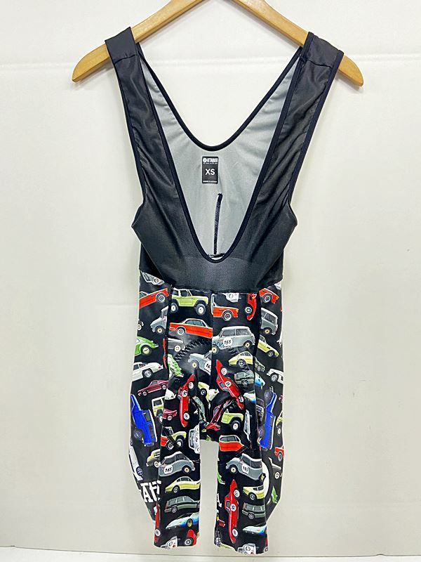 ATTAQUER ビブショーツ アタッカー ATTAQUER ビブショーツ BIB SHORTS サイズXS ブラック