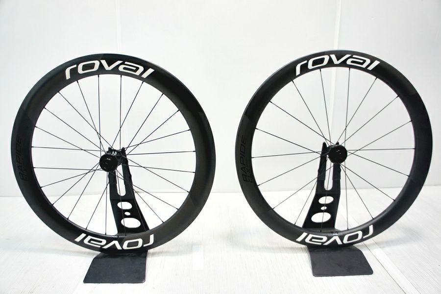 パーツ Roval rapide clx ▽▽ロヴァール ROVAL RAPIDE CLX DISC カーボン ホイール セット