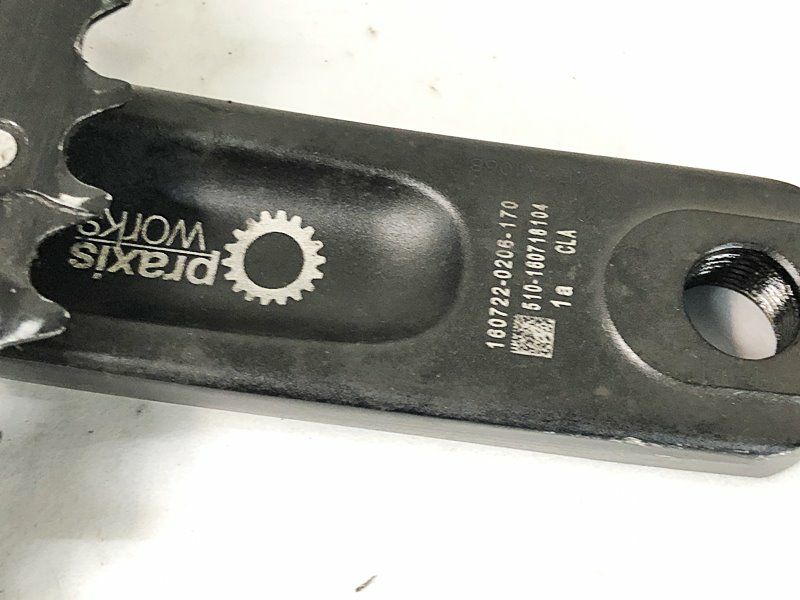 プラクシスワークス PRAXIS WORKS アルバ ALBA 50-34T/170mm クランク