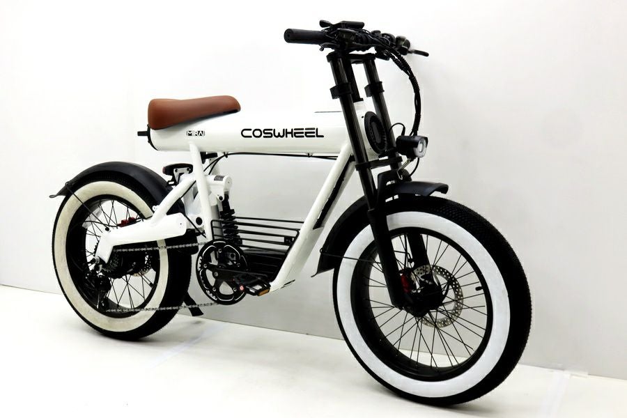 COSWHEEL 電動アシスト自転車 ホワイト　プレゼント付き COSWHEEL MIRAI COMFORT 2025年モデル アルミ 電動アシスト自転車 E