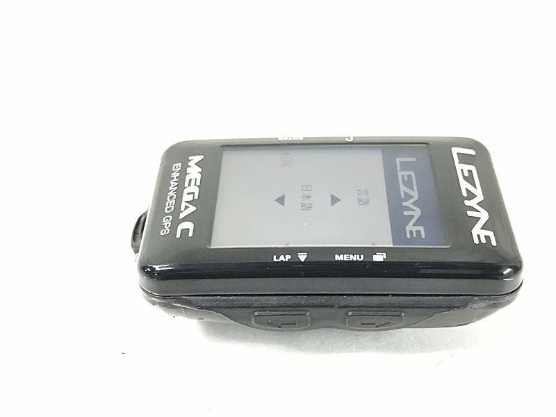ジャンク レザイン LEZYNE メガ C GPS サイクルコンピューター MEGA C GPS