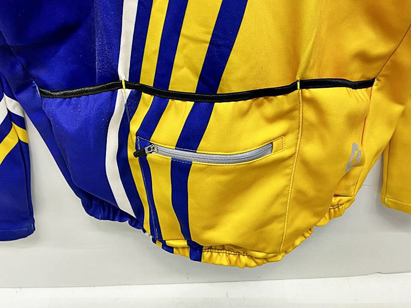 ゴールドウィン GOLDWIN GWB3055 長袖サイクルジャージ Lサイズ ブルー