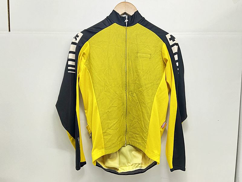 ASSOS サイクルジャージ M アソス ASSOS 長袖サイクルジャージ Mサイズ イエロー
