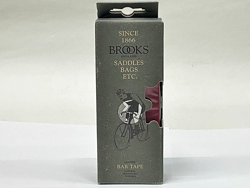 未使用品 ブルックス BROOKS レザーバーテープ LEATHER BARTAPE レッド