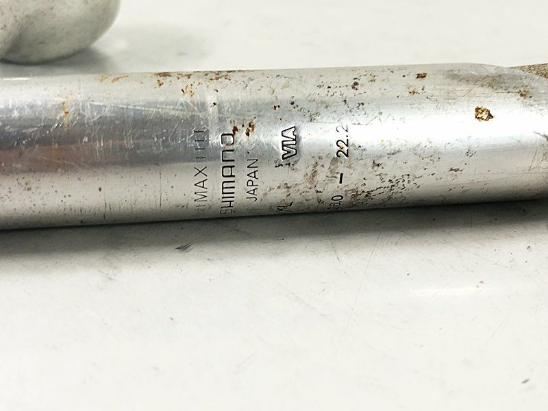 訳アリ シマノ SHIMANO 600 スレッドステム 600 THREAD STEM 100mm