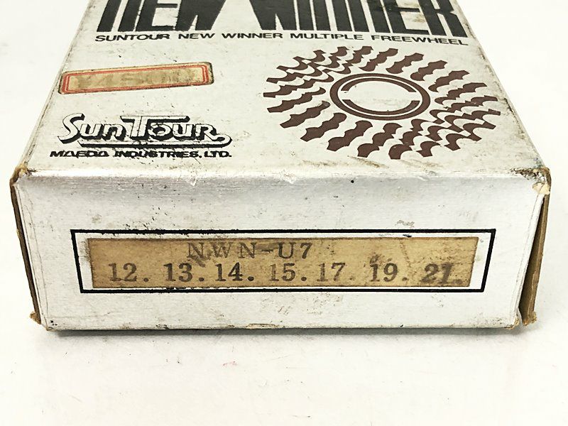 未使用品 サンツアー SUNTOUR ニューウィナー ボスフリー 7速 NEW