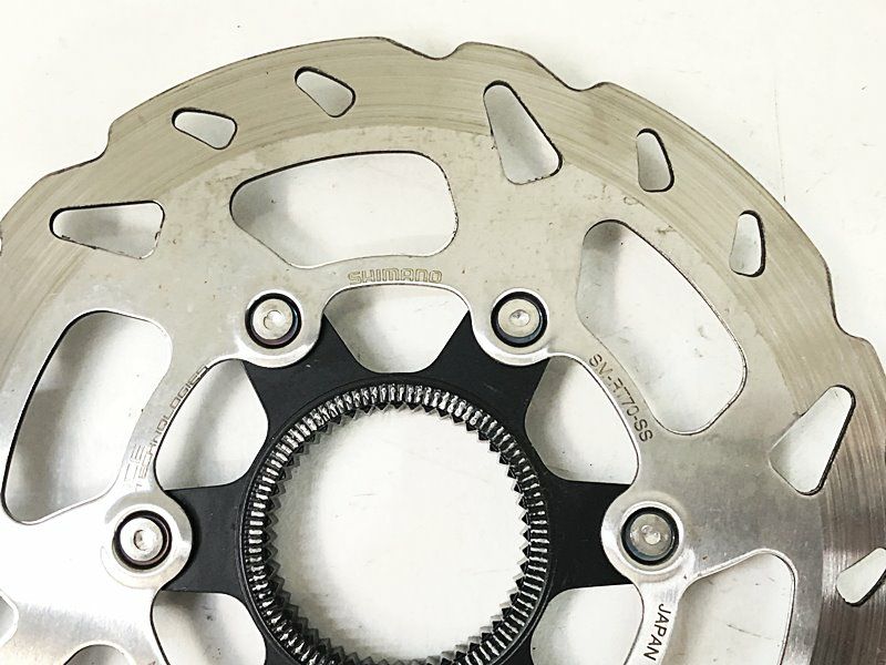シマノ SHIMANO センターロックディスクローター 2枚セット SM-RT70-SS