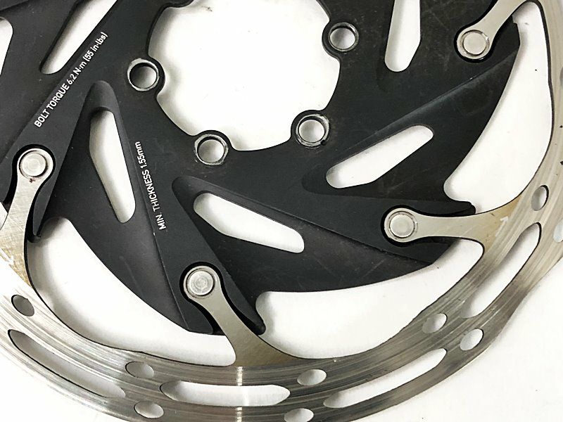 SRAM CLX-R ディスクローター 160mm 2枚セット センターロック スラム SRAM 6穴ディスクローター 2枚セット CLX-R 160mm 油圧DISC