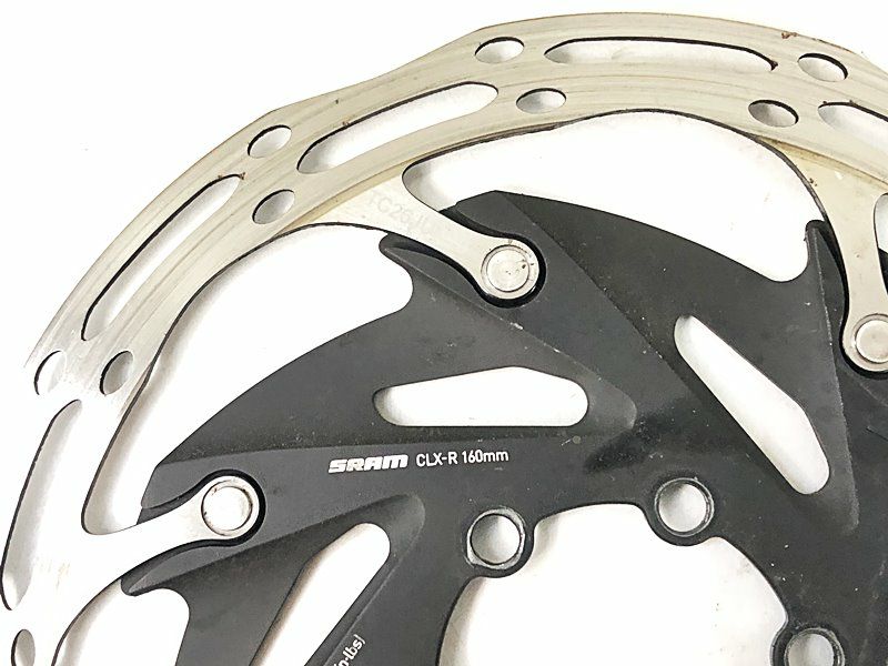 SRAM CLX-R ディスクローター 160mm 2枚セット センターロック スラム SRAM 6穴ディスクローター 2枚セット CLX-R 160mm 油圧DISC