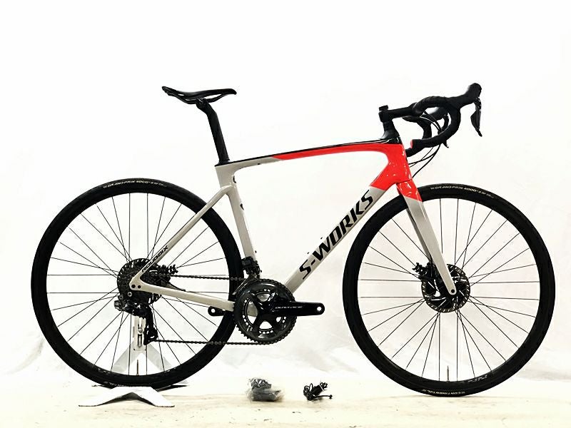 写真多数 希少なロードバイク ロングライドに最適 サイコン パワメ スピメ 全部入り SPECIALIZED S-WORKS ROUBAIX オーバーホール済み ロードバイク スペシャライズド エスワークス ルーベ 電動コンポ デュラエース 輸送応相談 Roubaix - スペシャライズド