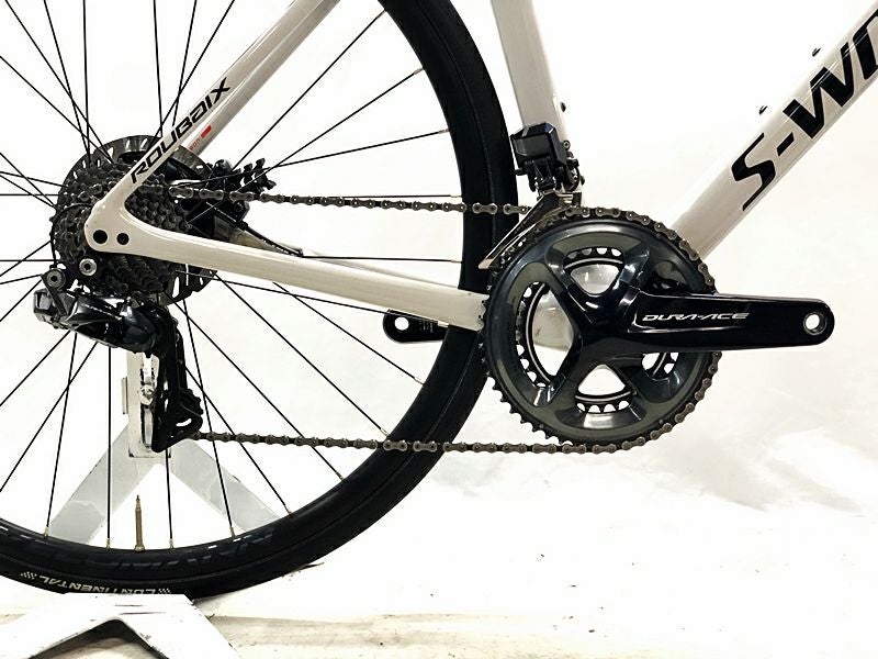 ■SPECIALIZED S-WORKS RUBAIX SL3 スペシャライズド エスワークス ルーべSL3 20速 グレー シマノ ULTEGRA ロードバイク 自転車 札幌発 スペシャライズド SPECIALIZED S-WORKS ROUBAIX SL3 2011 52サイズ
