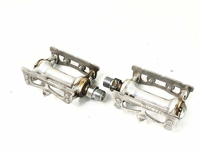 極東プロエース　KYOKUTO PRO ACE ロード用　ペダル ビンテージ 極東 KYOKUTO プロエース トラック PRO ACE TRACK フラットペダル