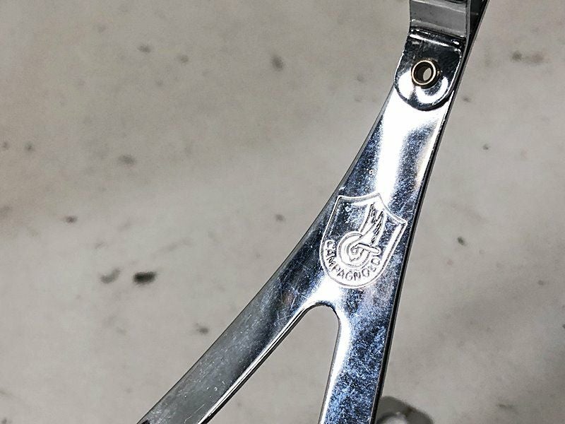 未使用品 カンパニョーロ CAMPAGNOLO Cレコペダル用 鉄 トークリップ