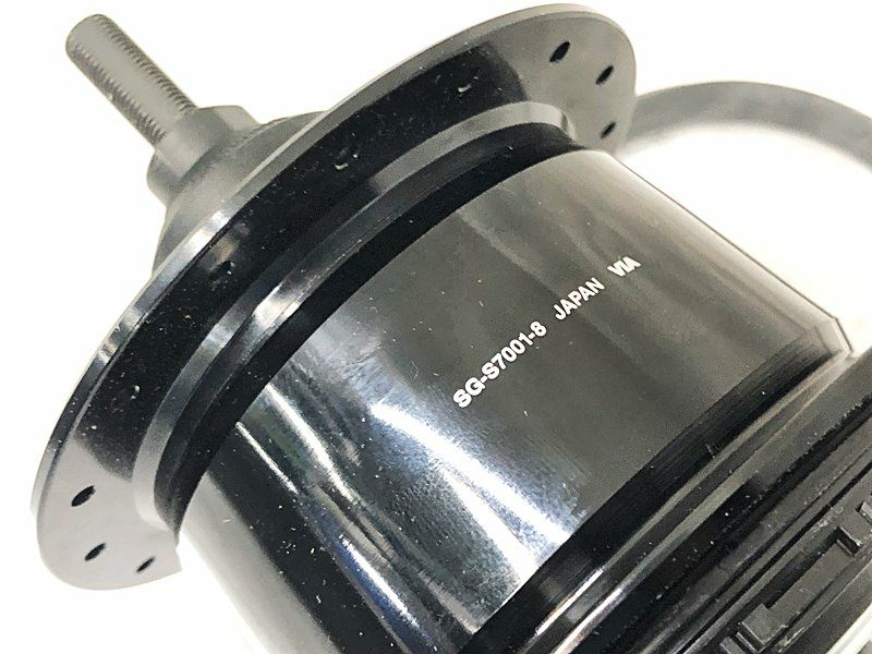 未使用品 シマノ SHIMANO アルフィネ 内装8速ハブ ALFINE SG-S7001-8 32H