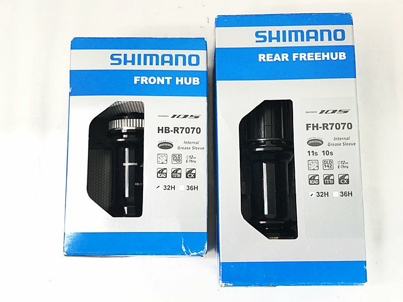 プライスダウン開始】未使用品 シマノ SHIMANO 105 ハブ 12mmスルー