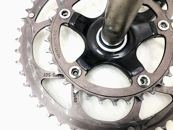 エフエスエー FSA SL-K カーボンクランク 170mm 純正チェーンリング 50