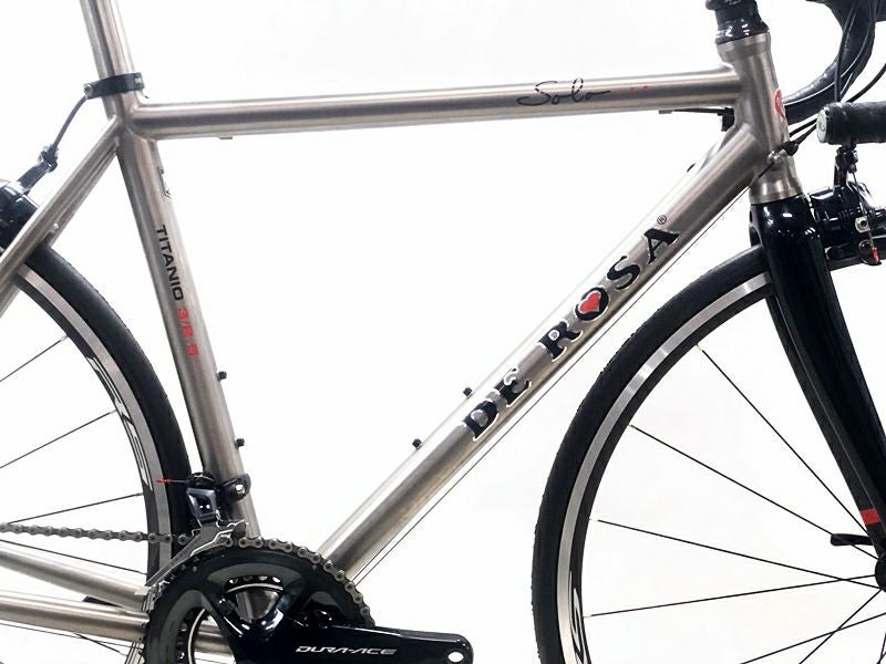 当サイト限定 完成車 BIG SALE】美品 デローザ DE ROSA チタニオ ソロ