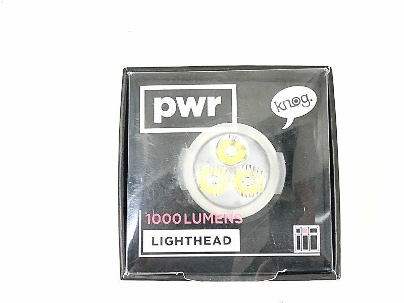 未使用品 ノグ KNOG フロントライト PER ライトヘッド 1000 PWR