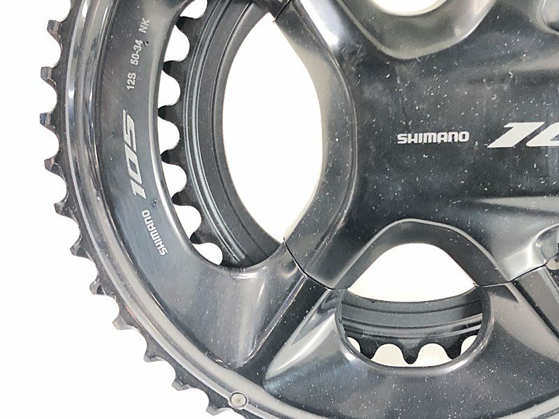 シマノ SHIMANO 105 FC-R7100 50-34T/170mm クランクセット 〇