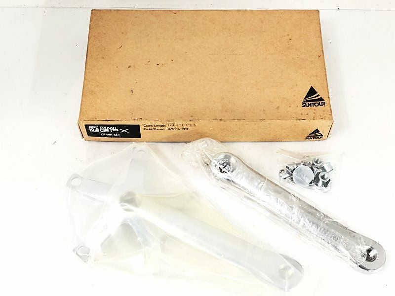 未使用品 サンツアー SUNTOUR ジーピーエックス GPX 170mm クランク