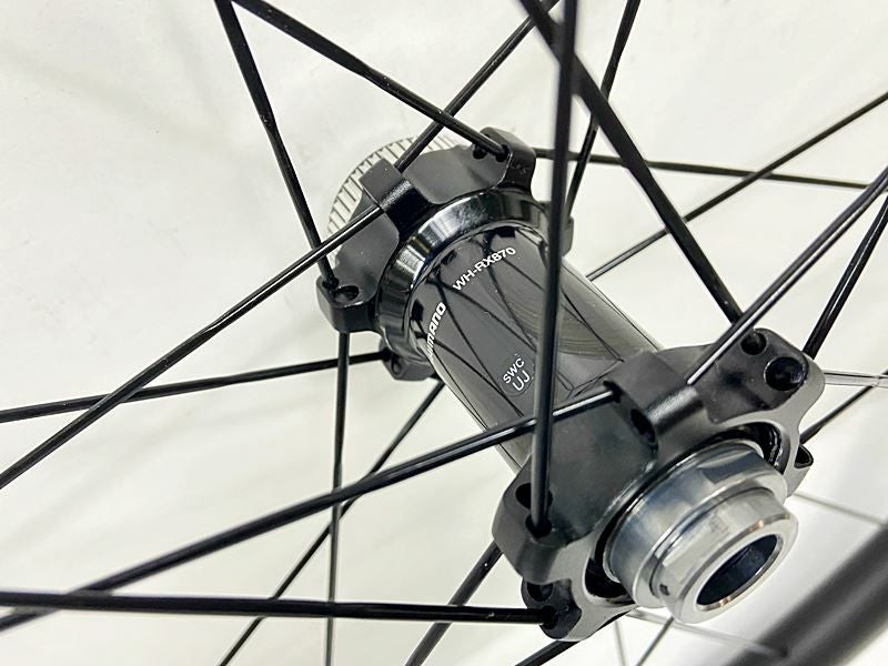 未走行品 シマノ SHIMANO GRX WH-RX870 ホイールセット シマノフリー